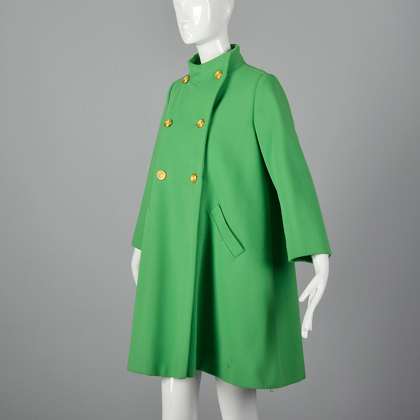1960s Green Swing Coat
