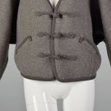 Issey Miyake Plantation Gray Wool Jacket