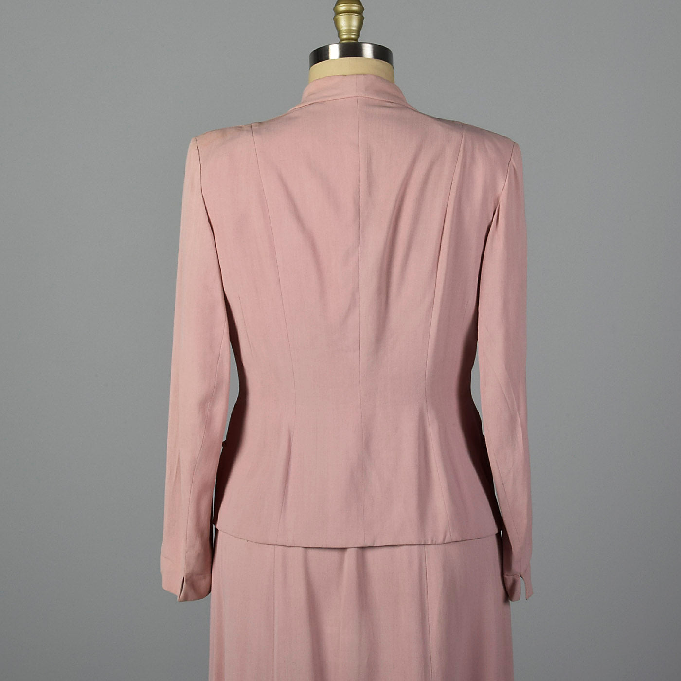 1950s Pink Skirt Suit