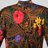 1970s Leonard Paris Loose Winter Wool Dress