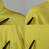 Medium 1950s Chartreuse Button Up Blouse
