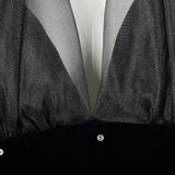 1980s Sexy Halter Dress in Black