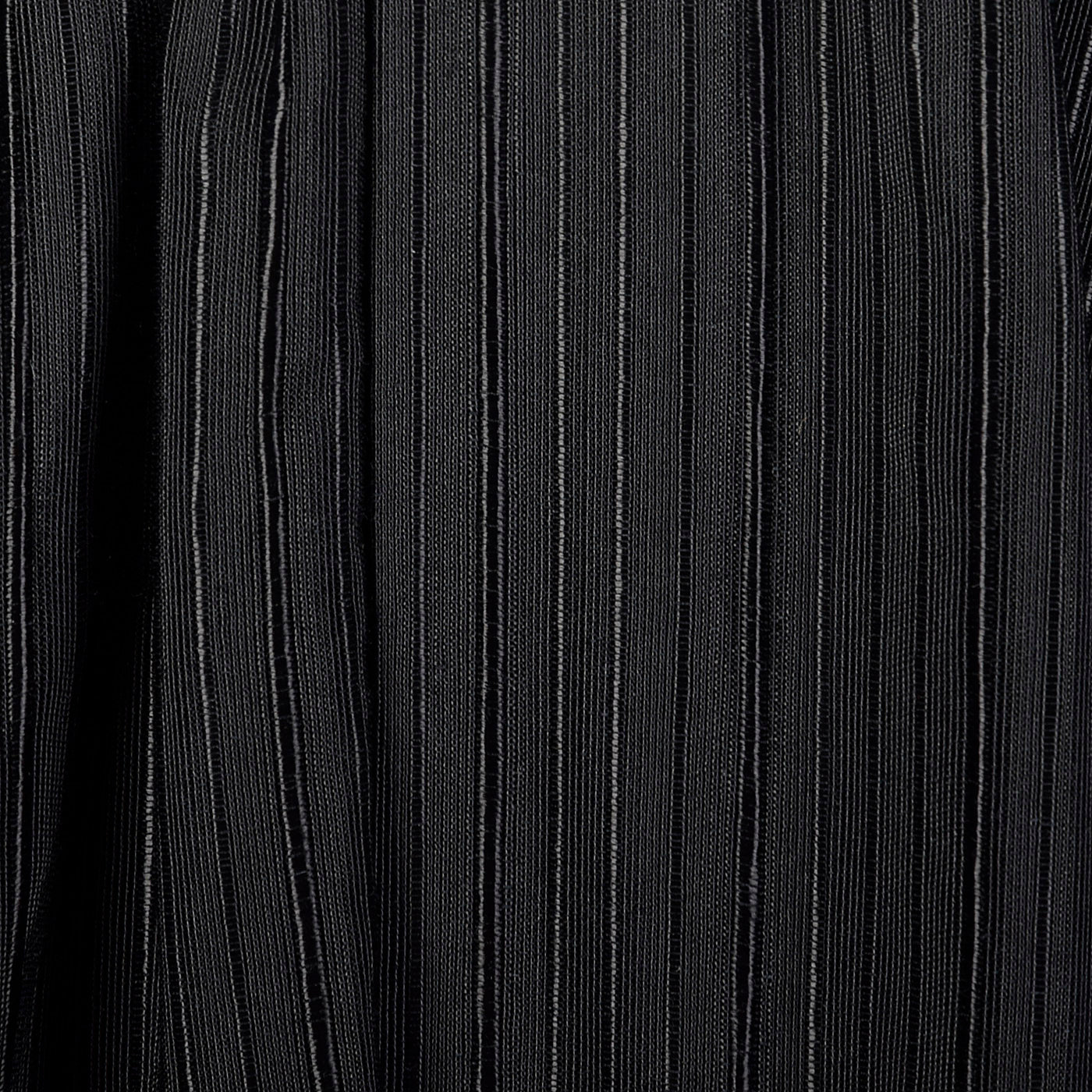 1980s Black Full Circle Skirt