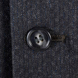 1950s Mens Two Piece Suit in Charcoal Gray