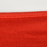 1970s Bill Haire Shiny Red Tube Top