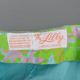 1960s Lilly Pulitzer Signature Print Cigarette Pants