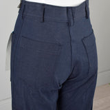 30x38 Extra Long Seafarer Bell Bottoms High Waist Indigo Denim