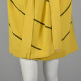 Medium Sonia Rykiel 1990s Yellow Heavy Cardigan Jacket