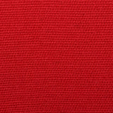 XS 1960s Mink Fur Trim Red Winter Coat Mod Double Breasted A-Line