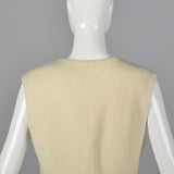 1970s Byblos High Waist Skirt and Tunic Vest Set
