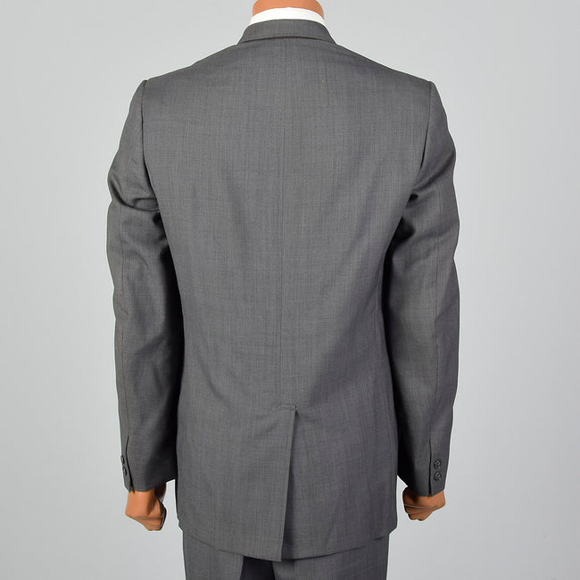 Large 1960s Gray Two Piece Suit