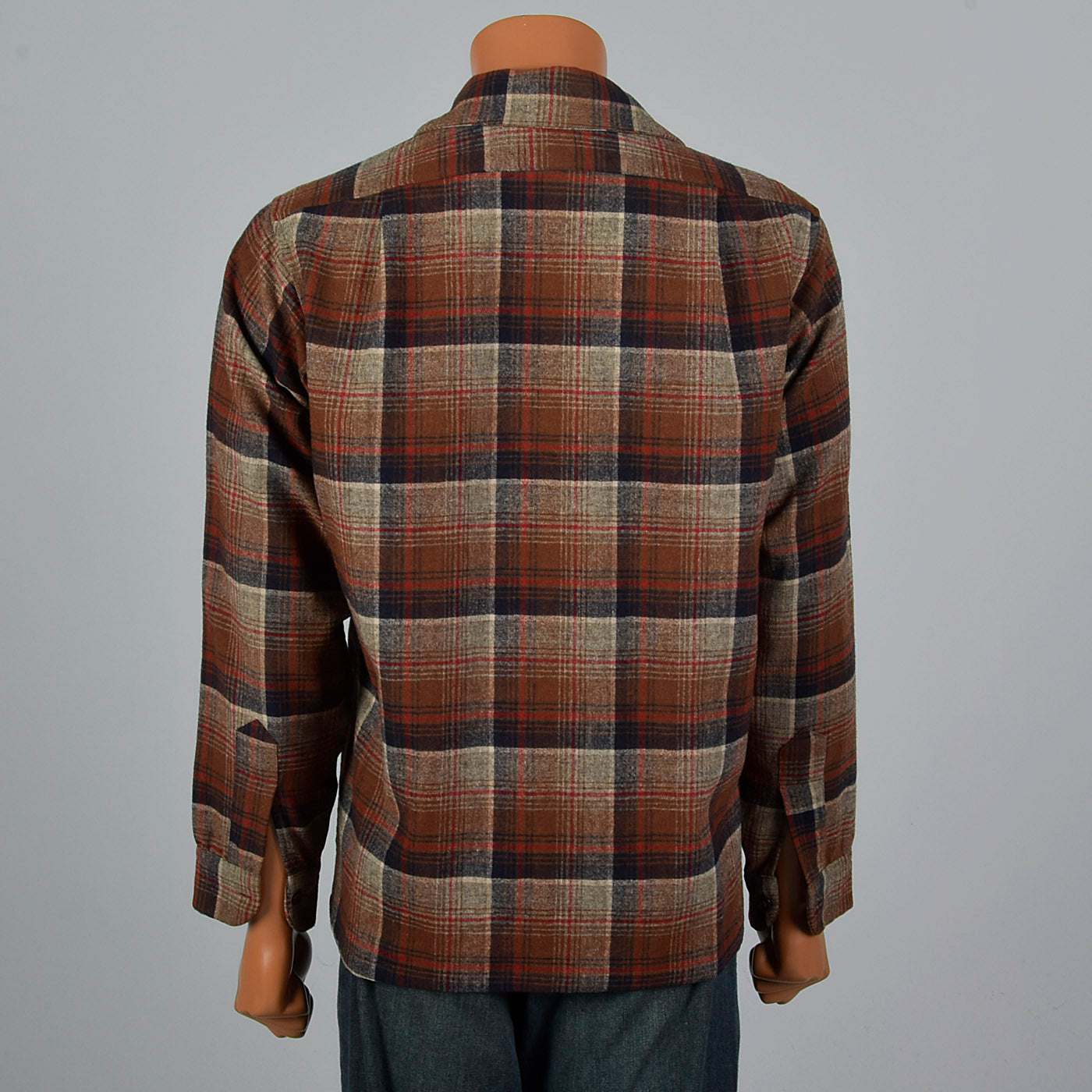 1960s Pendleton Wool Long Sleeve Shirt
