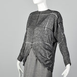 XS Galanos 1980s Skirt and Blouse Set