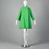 1960s Green Swing Coat