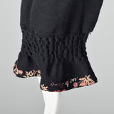 Medium Koos Van Den Akker 1980s Black Tunic