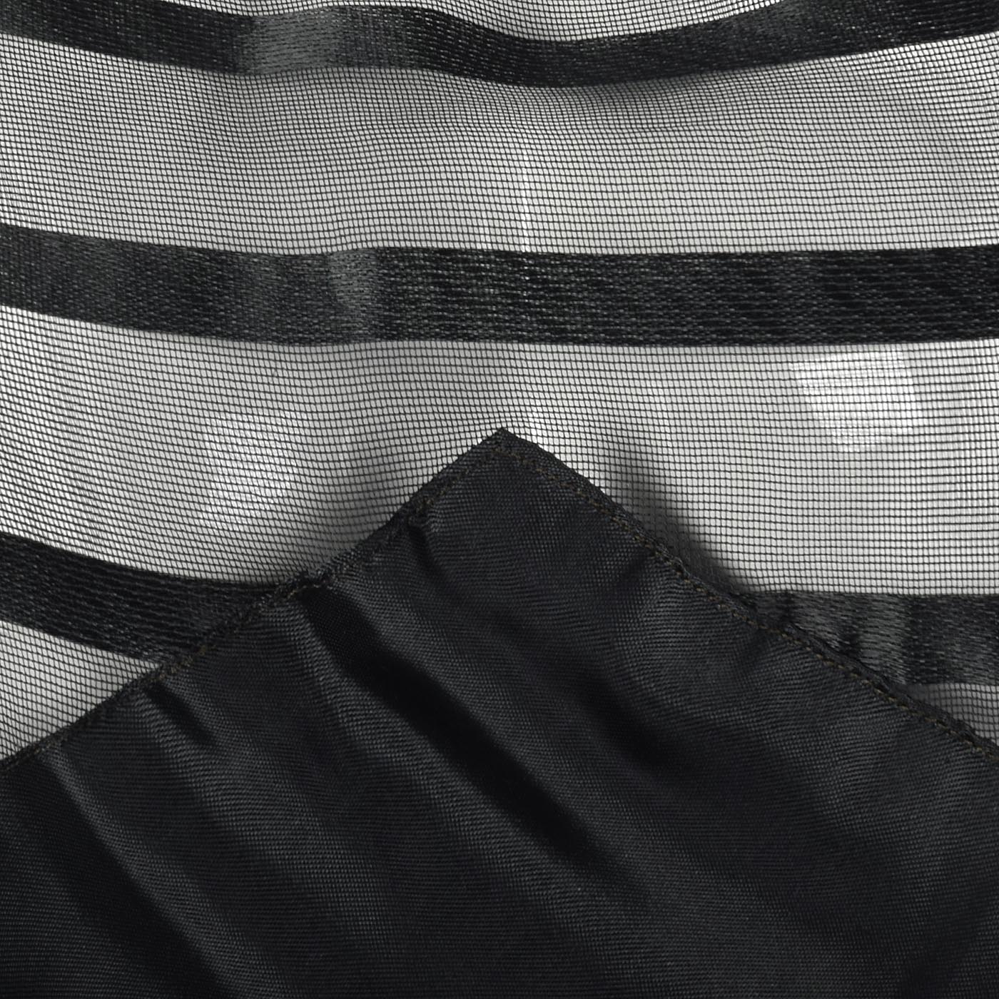 1930s Sheer Black Mesh Dress