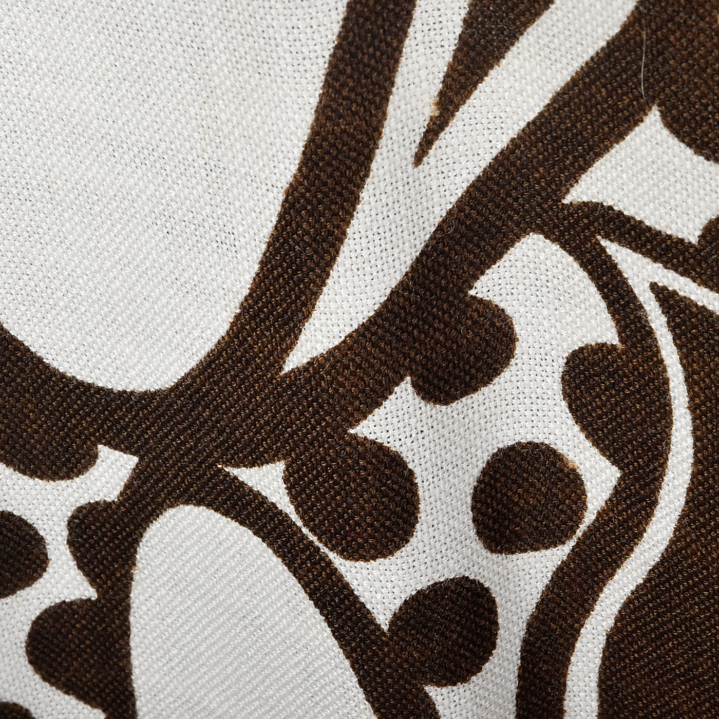 1970s Brown Paisley Jumpsuit