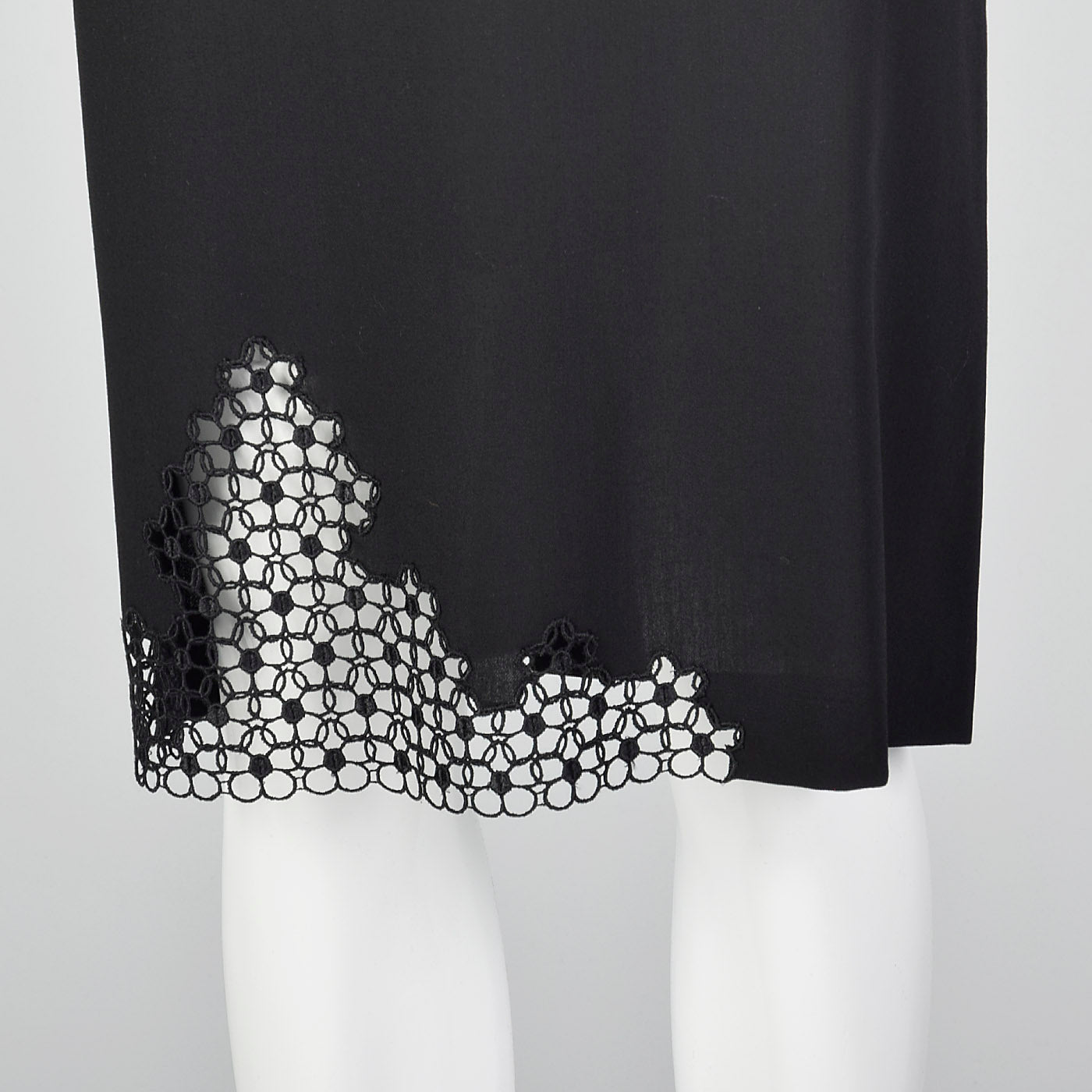1990s Armani Collezioni Black Pencil Skirt
