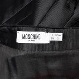 2010s Moschino Jeans Black Bubble Dress