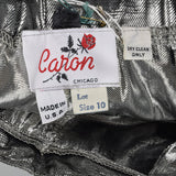 1980s Shiny Silver Lamé Pants, Deadstock