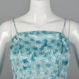 1950s Novelty Butterfly Print Dress