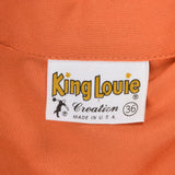 1960s Bowling Shirt with Chainstitch Embroidery