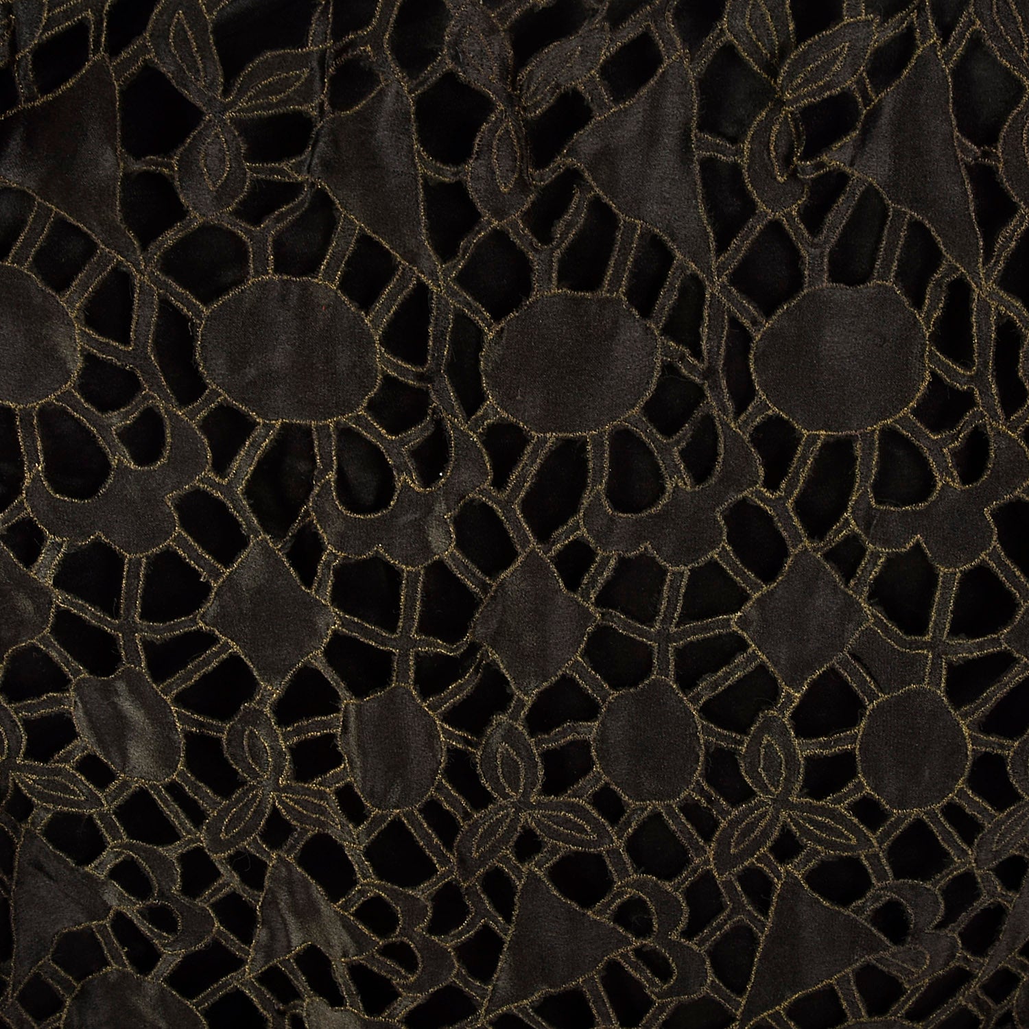 Medium 1920s Black Drop Waist Dress