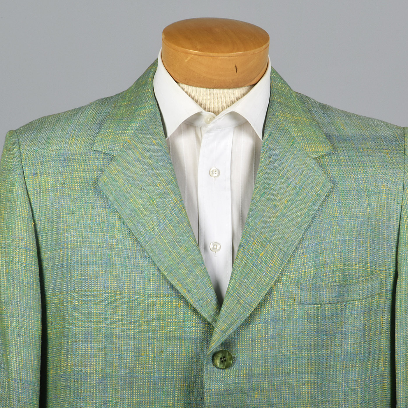 1960s Green Silk Jacket