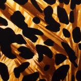 2000s Norma Kamali Leopard Print Sheath Dress