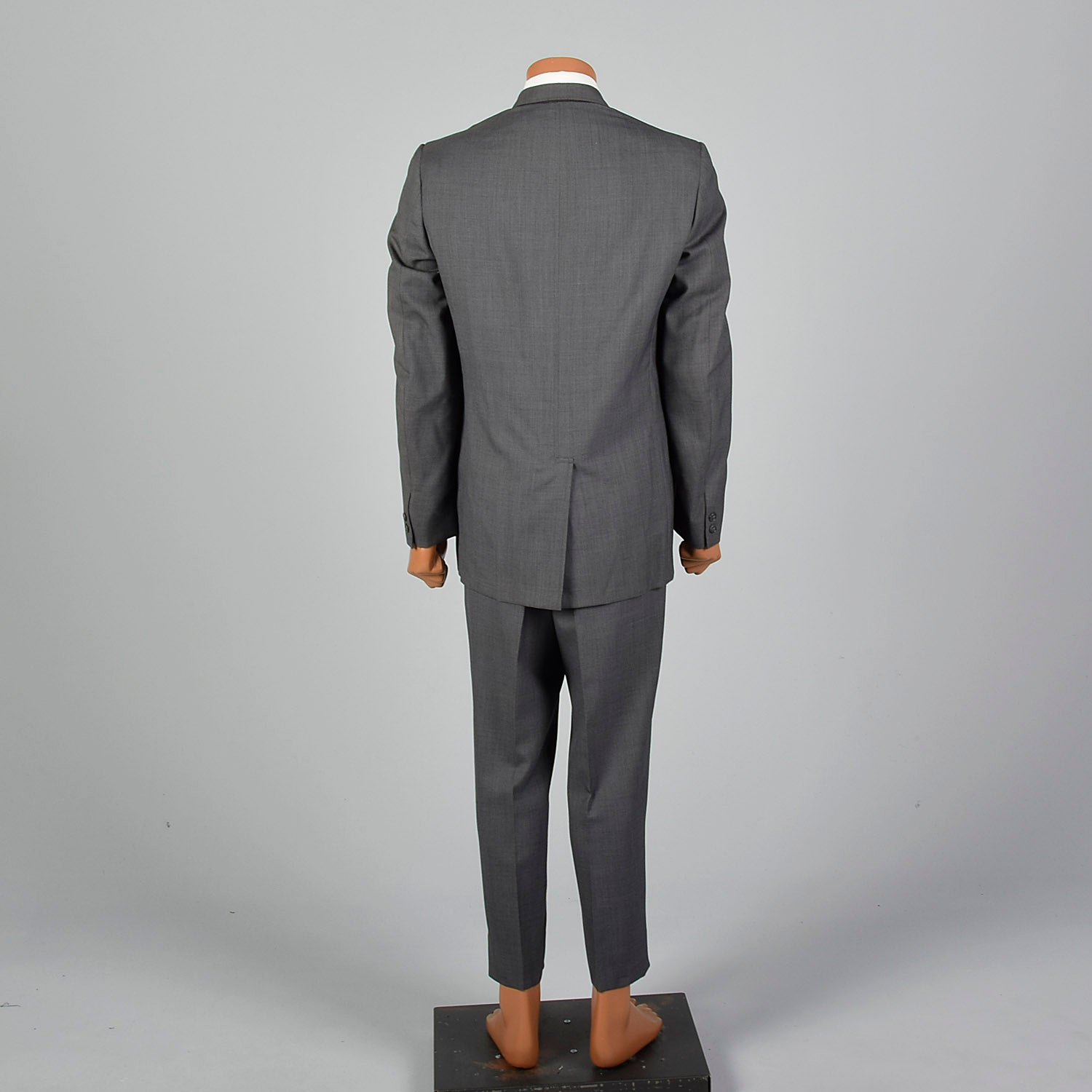 Large 1960s Gray Two Piece Suit