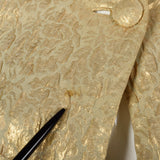 1960s Metallic Gold Cape