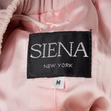 XS Pastel Pink Leather Skirt