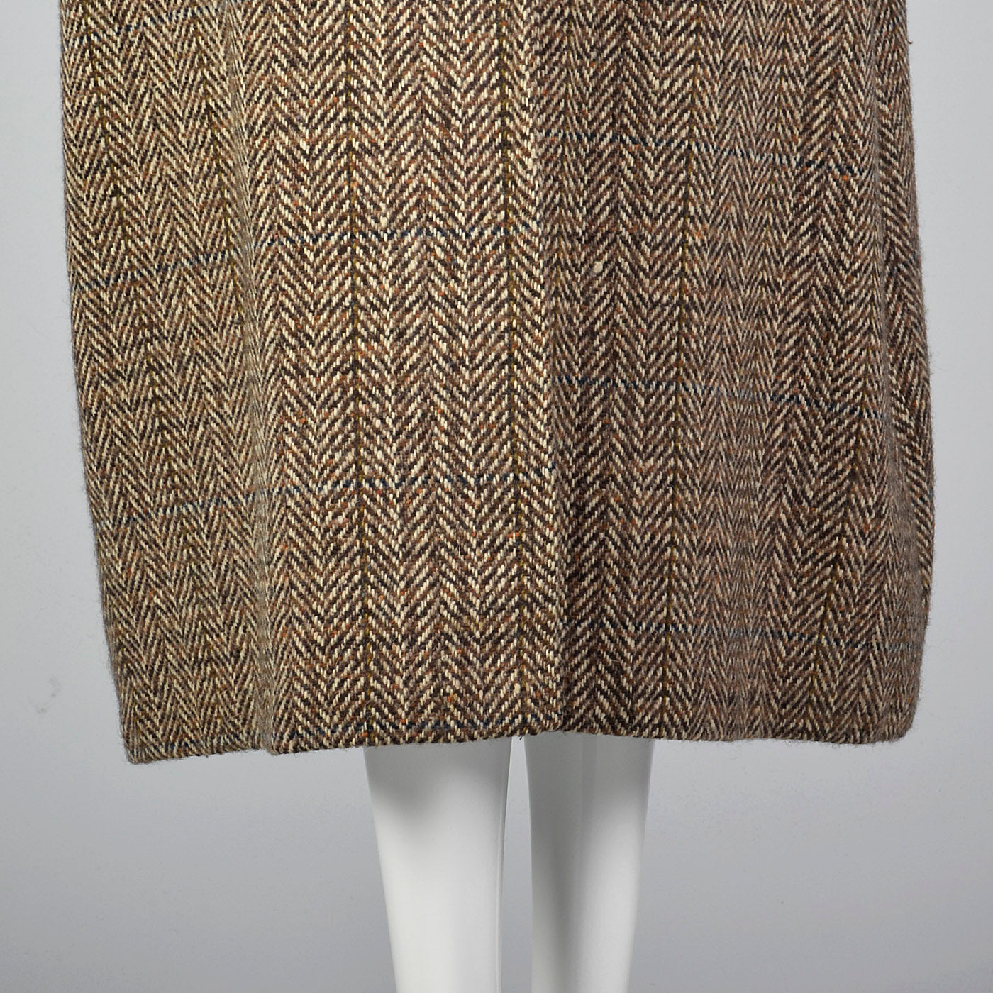 1980s Oversized Tweed Overcoat