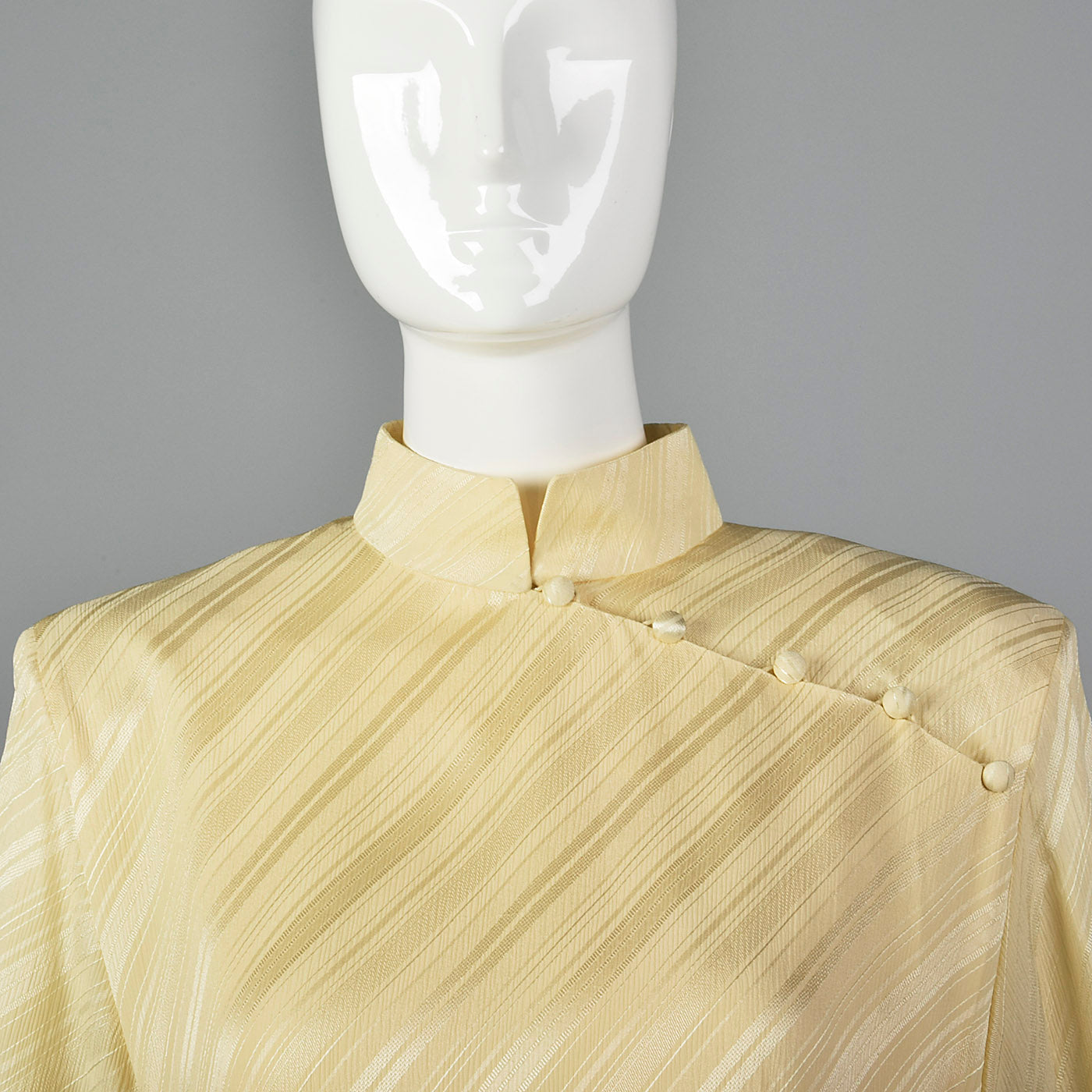 1980s Jean Louis Scherrer Boutique Silk Dress