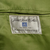 1970s Blue Green Stripe Jacket with Wide Lapels