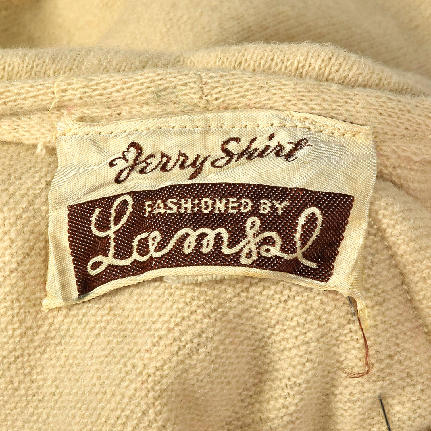 Lampl 1930s Short Sleeve Cream Cardigan Sweater