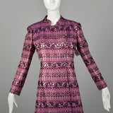 Medium 1960s Adele Simpson Metallic Brocade Coat