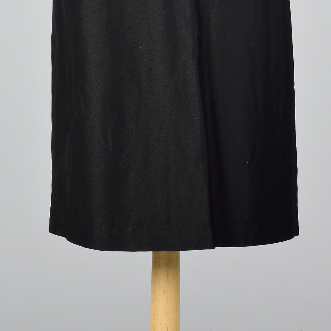 1950s Little Black Dress with Silver Lurex Trim