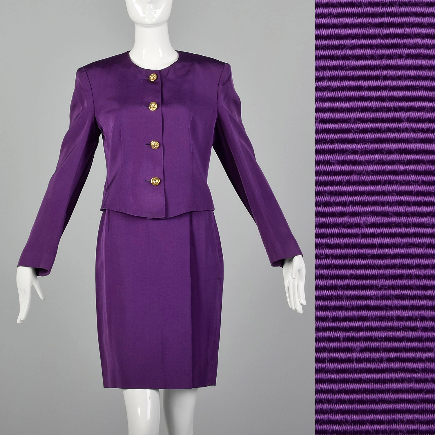 Small 1980s Jaeger Skirt Suit
