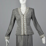 1980s Lillie Rubin Two Piece Cocktail Ensemble