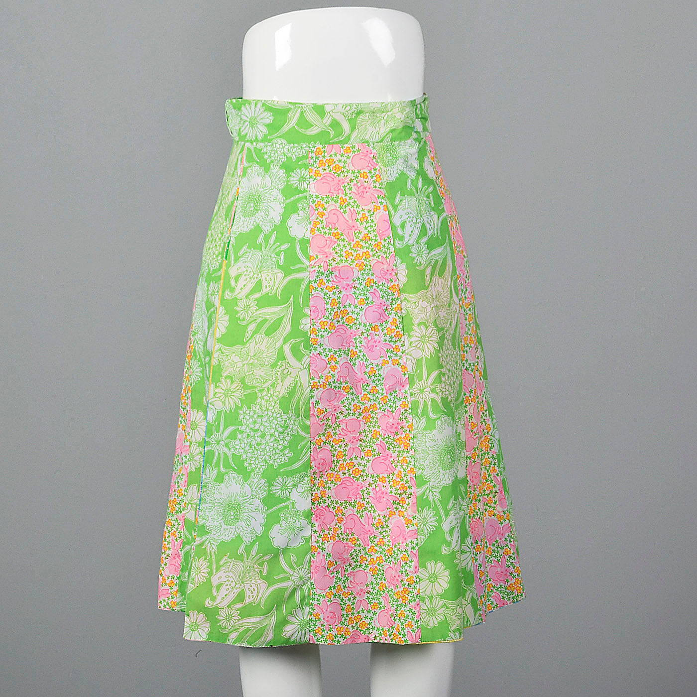 1970s Lilly Pulitzer Reversible Wrap Skirt