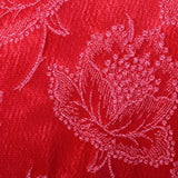 1960s Dark Pink Floral Top and Skirt Set