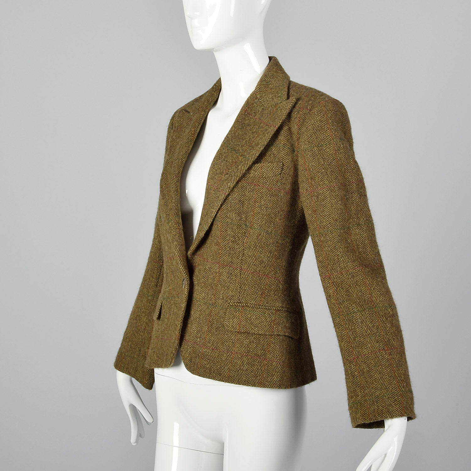 XS Ralph Lauren Collection Purple Label Cashmere Blend Blazer