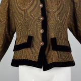 Large Yves Saint Laurent Rive Gauche 1990s Jacket