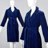 1970s Blue Velvet Coat