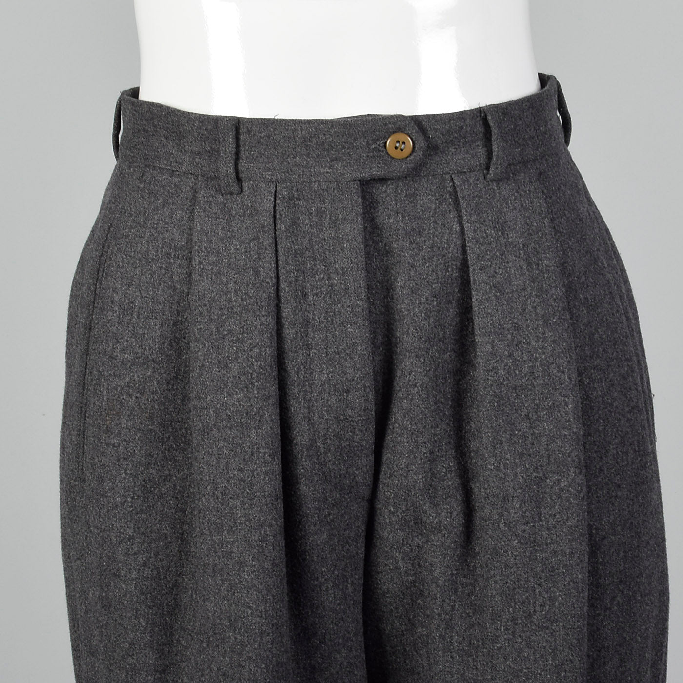 1990s Giorgio Armani Soft Wool Blend Pants