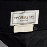 Black Wide Leg Sailor Style Pants