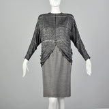 XS Galanos 1980s Skirt and Blouse Set