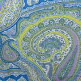 1960s Paisley Print Cotton House Dress