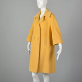 Medium 1950s Lilli Ann Yellow Winter Coat